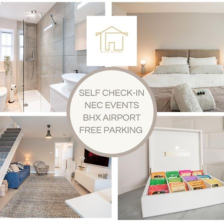 Stunning Abode 5 Min From Nec & Bhx, Pets Allowed Marston Green Eksteriør billede